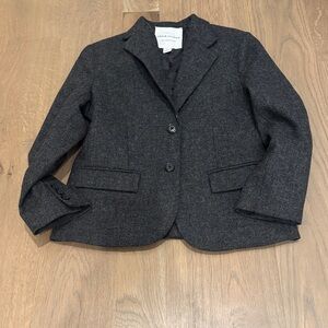 Janie and Jack Dark Gray Kids Blazer